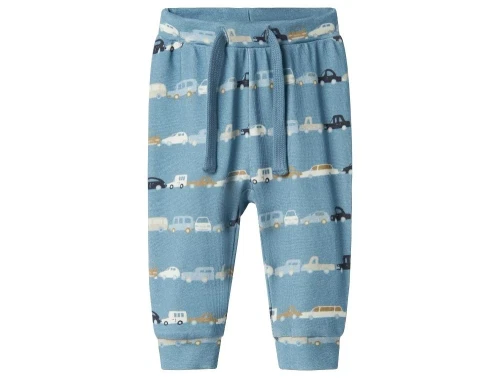 Name It bukser spring lake med biler blå